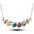 YouBella Gracias Collection Stylish Rainbow Pendant / Necklace For Women And Girls