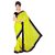 Aaina Yellow Chiffon Printed Fashion Saree (Design 2)