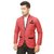 Kandy Solid Party Wear RED Blazer