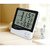 Kudos Digital LCD Indoor-Outdoor Temperature Thermometer, Clock  Humidity Meter