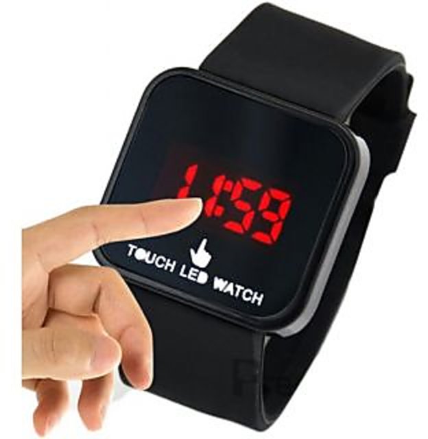 boys watch black colour