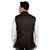 Kandy Black Regular Fit Nehru Jacket For Men