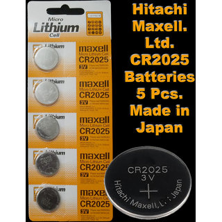 thumbnail image 2 of Maxell CR2025 LITHIUM ORIGINAL Battery (BATTERIES 100) - Judge Watches 2 of 12
