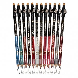 Double Sided Eye Liner Pencil And Lip Liner 12 Pencils