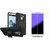 Honor 6x defender stand case black with tempered glass
