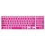 FORITO Thin Dell Keyboard Cover for 15.6-inch DELL Laptop Inspiron 15 i5558, Dell Inspiron 15 3000 5000, Inspiron 17 5000 series US Layout, Keyboard Protector Dell Inspiron 15 US Layout (Rose Pink)