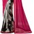 Nirjas Designer Red Colour in latest Chiffon Bollywood saree with designer Blouse piece(Prachi-1005)