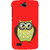 Ifasho Designer Back Case Cover For Huawei Honor Holly (Animation Night Bird Carnival Animal)