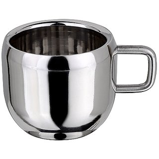 Grish Stainless Steel Business Class Mug Set Of 6
