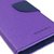 Poonam Purple Mercury Goospery Fancy Diary Wallet Flip Cover For LYF Wind 6
