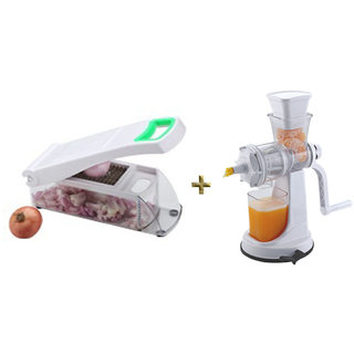 Onion And Vegetable Chopper, Cutter And Fruit Juicer Combo Offer