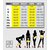 Dealsnbuy Black  Yellow Shaping Briefs Combo of 2 Unisex Hot Shaper Belt (Body Shaper)