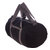 BagsRUs Black 22 liter Drum Duffel Tote Gym Travel Bag (DF108FBL)