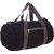 BagsRUs Black 22 liter Drum Duffel Tote Gym Travel Bag (DF108FBL)