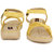 Naisha Women's Yellow Sandals