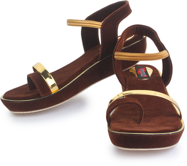 Buy Fausto Tan Men'S Leather Sandals Online @ ₹1029 from ShopClues