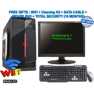 CI3/4/2GB GFX/320/DVD/17 CORE I3 CPU / 4GB RAM/ 2 GB GRAPHIC CARD/320GB HDD / DVDRW / ATX CABINET WITH 17 LCD DESKTOP PC COMPUTER