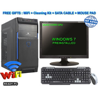 QC/4/160/DVD/17 QUAD CORE CPU / 4GB RAM/ 160GB HDD / DVDRW / ATX CABINET WITH 17 LCD DESKTOP PC COMPUTER offer