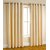 Door Eyelet Curtains Plain Crush Color Lite Golden Size 48 x 84 inch Set Of 2