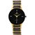 IIK Collection GoldenBlack Men And Glory Golden Fancy Zula Women Couple Analog Watches For Men And Women