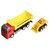 6 Pieces Pull Back Toy Cars Vehicle Playset Floor Play Push and Go Truck for Children Kids(Color vary)
