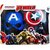 Avengers 3 in 1 Gift Set - 1GLOVE + 1 MASK + 1 ACTION FIGURE (CAPTAIN AMERICA)