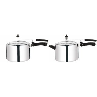 Buy Everwel 2/5L (ISI 5 Yrs Warranty) Mirror Finish Premium Cooker ...