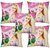 Shubh Collection Of Barbie Print Of Cushion Cover (Set Of 5)