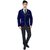 ABC Garments Blue Velvet Blazer For Men