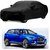RideZ All Weather  Car Cover For Toyota Etios Cross (Black With Mirror )