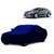 AutoBurn Car Cover For Datsun Redi GO (Blue With Mirror )