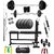 VENOM Home Gym with 38 Kg. Weight Plates, Dumbell Rods, Straight Rod, Curl Rod, 3 in 1 Bench, Duffle Bag, Gym Gloves, Skipping Rope & Hand Gripper