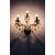 Fos Lighting Candle Lamp Honey Crystal Triple Sconce