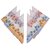 Womens Multicoloured Floral Printed Handkerchief Pack of 6