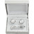 CUFFLINK AND TIE PIN FOR MEN IN A GIFT BOX  Silver Cuff Link and Tie Pin set