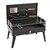 IBS Charcoal Grill Black Storage Cabinet ,cooking rectangle and Potable