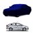InTrend UV Resistant Car Cover For Toyota Etios Liva (Blue With Mirror )