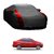 AutoBurn Car Cover For Maruti Suzuki Esteem (Designer Grey  Red )