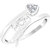 Vidhi Jewels Silver Alloy Silver Plated Ring For Women