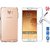 Samsung galaxy C9pro transparent back cover with tempered glass