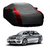 InTrend UV Resistant Car Cover For Chevrolet Beat (Designer Grey  Red )