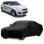 InTrend UV Resistant Car Cover For Maruti Suzuki WagonR (Black With Mirror )