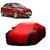 DrivingAID Water Resistant  Car Cover For Ford Figo (Designer Red  Blue )