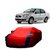 DrivingAID Water Resistant  Car Cover For Mahindra TUV 301 (Designer Red  Blue )