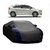 DrivingAID Water Resistant  Car Cover For Mercedes Benz B Class (Designer Grey  Blue )