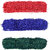 SPRING MOP Super Quality Polyester 1 Red Pro Express Mop, 1 Green Pro Express Mop  1 Blue Pro Express Mop - Combo Of 3