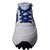 Sega Cordovan Leather Men White Sports Cricket Shoes