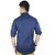 Cliff High Men'S Navy & White Slim Fit Casual Shirt (Pack Of 2)