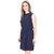 MansiCollections Navy Blue Lace Dress