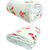 Cotton White,Pink Face Towels (30X60 Inch) Combo Of 2